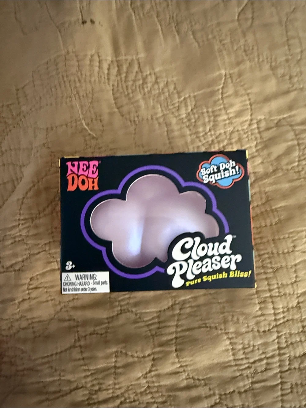 Needoh Cloud Pleaser - Purple Stress Relief Squish Toy